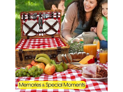 दोपहर की चाय पिकनिक टोकरी छोटी टोकरियाँ थोक इतालवी टोकरी