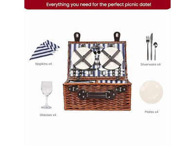 सूती पिकनिक टोकरी बच्चों के लिए प्लास्टिक पोर्टेबल इंसुलेटेड लकड़ी का ढक्कन मशरूम