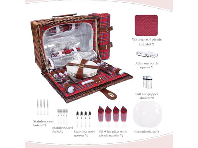 पिकनिक शॉपिंग प्लास्टिक टोकरी गोल ढक्कन के साथ कस्टम कूलर किचन वेयरहाउस