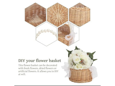 पिकनिक हैम्पर और कंबल हल्का गुलाबी टोकरी लकड़ी का फोल्डिंग टेबल विकर